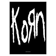 Korn Black and White Fabric Poster Wall Hanging